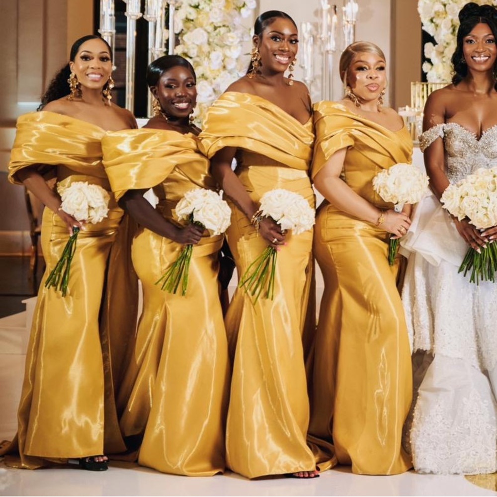 Gold Ball Gown View 3